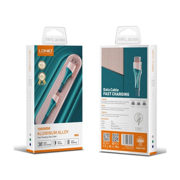 CABLE 30W TIPO "LIGHTNING" 1M. L S 6 3 1