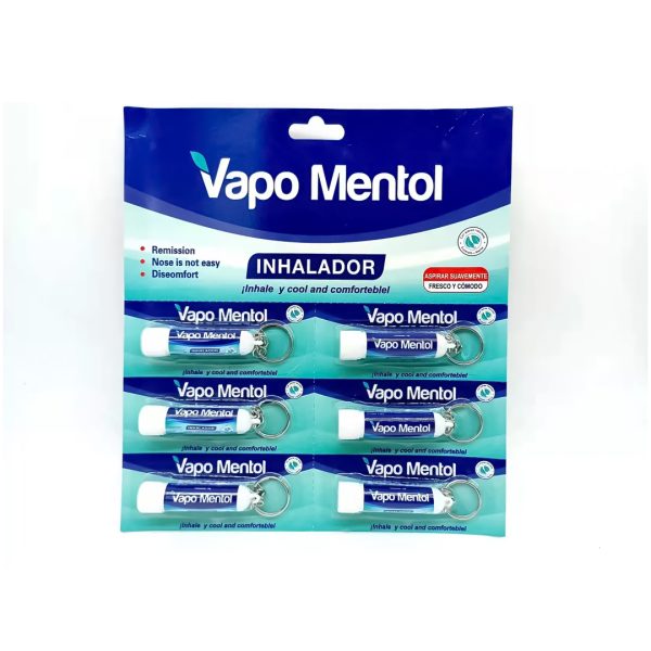 PLANCHA VAPO MENTOL LLAVERO