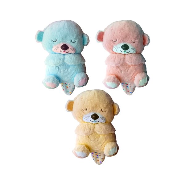 PELUCHE DE APEGO NUTRIA RESPIRA SN-1299